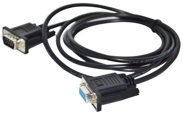 Alt view image 2 of 6 - D-SUB 9 PIN DB9 FEMALE TO DB9 MALE ADAPTER CONVERTER RS232 SERIAL PRINTER CABLE FOR ZEBRA BARCODE PRINTER LINK TO PC 3M Length