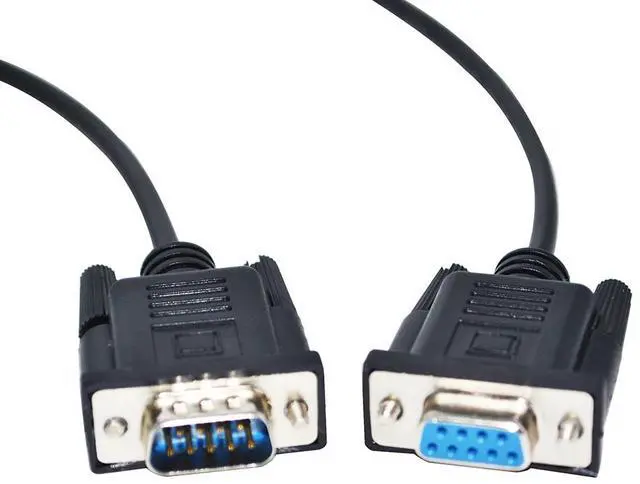 Alt view image 4 of 6 - D-SUB 9 PIN DB9 FEMALE TO DB9 MALE ADAPTER CONVERTER RS232 SERIAL PRINTER CABLE FOR ZEBRA BARCODE PRINTER LINK TO PC 3M Length