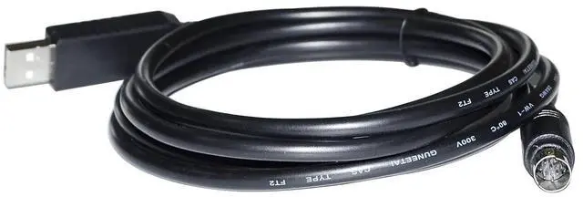 Alt view image 4 of 6 - FTDI FT232R CHIP USB TO MINI DIN 8 PIN MD8 MALE RS232 CONVERTER SERIAL CABLE FOR SONY LT10 LT11 LT20 LT30 SERIES DIGITAL GAUGE (RS232 SIGNAL)
5M Length