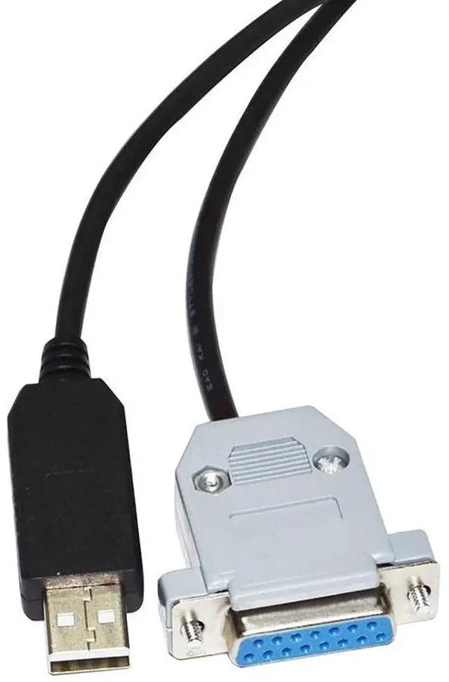 Alt view image 3 of 6 - FTDI FT232RL CHIP USB TO D-SUB 15-PIN DB15 FEMALE ADAPTER RS485 SERIAL COMMUNICATION CABLE FOR LEADFLUID PERISTALTIC PUMP TO PC 
5M Length