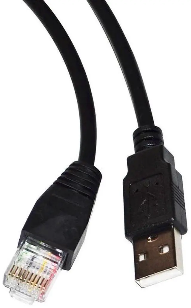 Alt view image 4 of 6 - USB 2.0 TO RJ50 RJ48 AP9827 CONSOLE CABLE FOR APC SMART UPS 940-0127B 940-127C 940-0127E BR1000G TO NAS DS1517 DS216 DS218 KABLE 3M Length