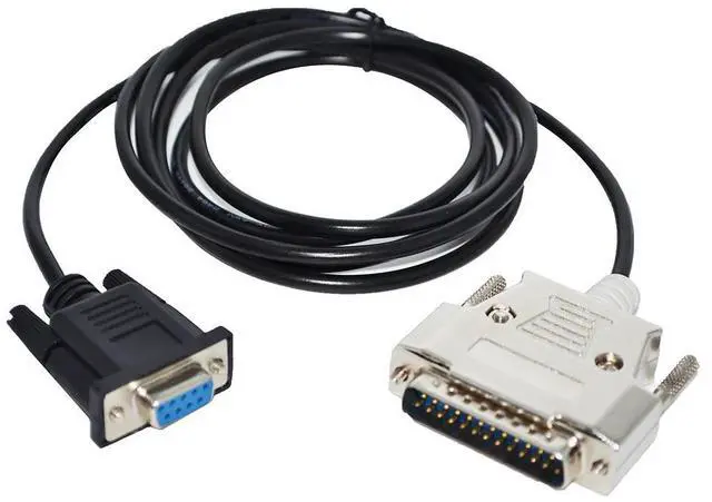 Alt view image 2 of 5 - RS232 DB9 D-SUB 9 PIN FEMALE TO DB25 25PIN MALE CONNECTOR ADAPTER CONVERTER SERIAL PRINTER CABLE FOR EPSON LQ-300K PRINTER 5M Length