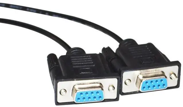 Alt view image 4 of 5 - RS232 D-SUB 9 PIN DB9 FEMALE TO FEMALE ADAPTER PLC PROGRAMMING FX-232CAB-1 CABLE FOR PC TO MITSUBISHI F940/930/920 TOUCH SCREEN 5M Length