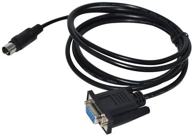 Alt view image 2 of 5 - DB9 9PIN FEMALE TO MINI DIN 8PIN MD8 ADAPTER GT01-C30R4-8P CABLE FOR MITSUBISHI GT11/GT15 TO FX3U/FX2N/FX1N COMMUNICATION KABLE 5M Length