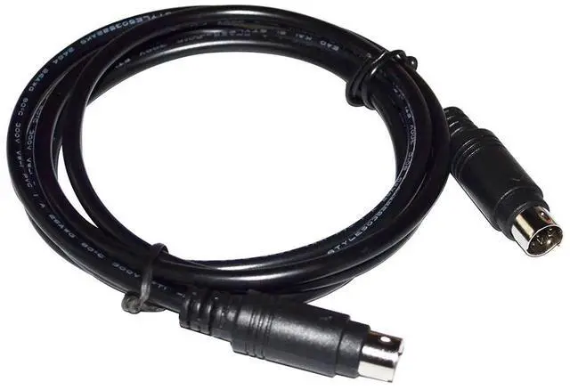Alt view image 2 of 5 - MINI DIN 8 PIN MD8 MALE TO MD8 8-PIN MALE ADAPTER COMMUNICATION CABLE FOR ROLAND SOUND CANVAS CONNECT TO MAC APPLE MACINTOSH (1.8M Length)