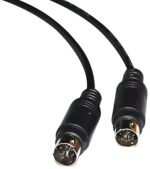 Alt view image 4 of 5 - MINI DIN 8 PIN MD8 MALE TO MD8 8-PIN MALE ADAPTER COMMUNICATION CABLE FOR ROLAND SOUND CANVAS CONNECT TO MAC APPLE MACINTOSH (1.8M Length)
