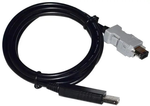Main image of FTDI FT232RL CHIP USB TO SM-6P ENCODER RS232 SERIAL IEEE1394 COMMUNICATION CABLE FOR LEADSHINE STEPPER L5 HBS AC SERIES CN3 PORT 
0.8M Length(1.8M Length)