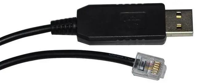 Alt view image 4 of 6 - FTDI FT232RL USB TO RJ11 RJ12 6P4C ADAPTER RS232 SERIAL COMMUNICATION CABLE FOR SRNE MPPT SOLAR CHARGE CONTROLLER / INVERTER 
0.8M Length(1.8M Length)