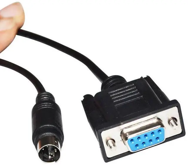 Alt view image 5 of 6 - RS232 D-SUB 9P DB9 TO MINI DIN 5PIN MD5 CONVERTER PLC PROGRAMMING CABLE FOR PC TO MATSUSHITA GT11 TOUCH SCREEN PLC CONTROL KABLE 5M Length