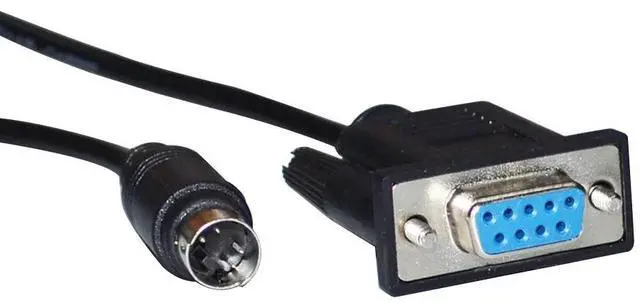 Alt view image 6 of 6 - RS232 D-SUB 9P DB9 TO MINI DIN 5PIN MD5 CONVERTER PLC PROGRAMMING CABLE FOR PC TO MATSUSHITA GT11 TOUCH SCREEN PLC CONTROL KABLE 5M Length