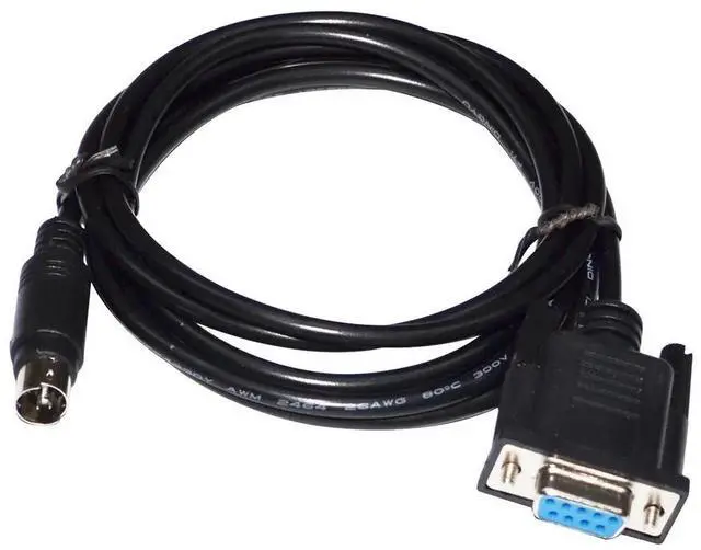 Alt view image 2 of 6 - RS232 D-SUB 9P DB9 TO MINI DIN 5PIN MD5 CONVERTER PLC PROGRAMMING CABLE FOR PC TO MATSUSHITA GT11 TOUCH SCREEN PLC CONTROL KABLE 5M Length