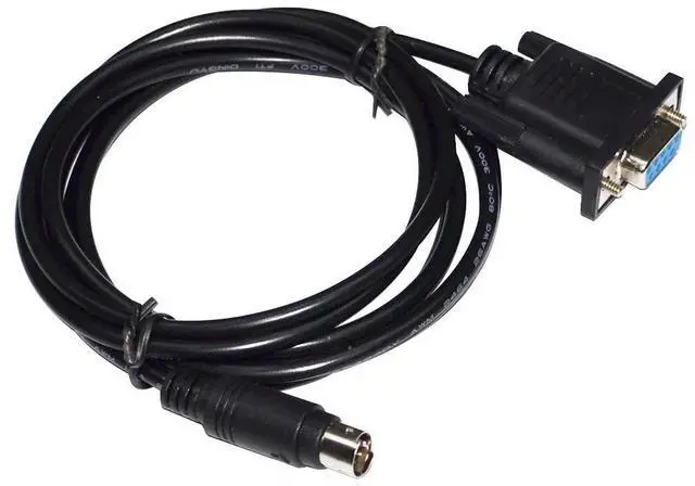 Alt view image 3 of 6 - RS232 D-SUB 9P DB9 TO MINI DIN 5PIN MD5 CONVERTER PLC PROGRAMMING CABLE FOR PC TO MATSUSHITA GT11 TOUCH SCREEN PLC CONTROL KABLE 5M Length