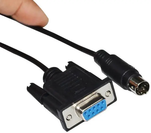 Alt view image 4 of 6 - RS232 D-SUB 9P DB9 TO MINI DIN 5PIN MD5 CONVERTER PLC PROGRAMMING CABLE FOR PC TO MATSUSHITA GT11 TOUCH SCREEN PLC CONTROL KABLE 5M Length