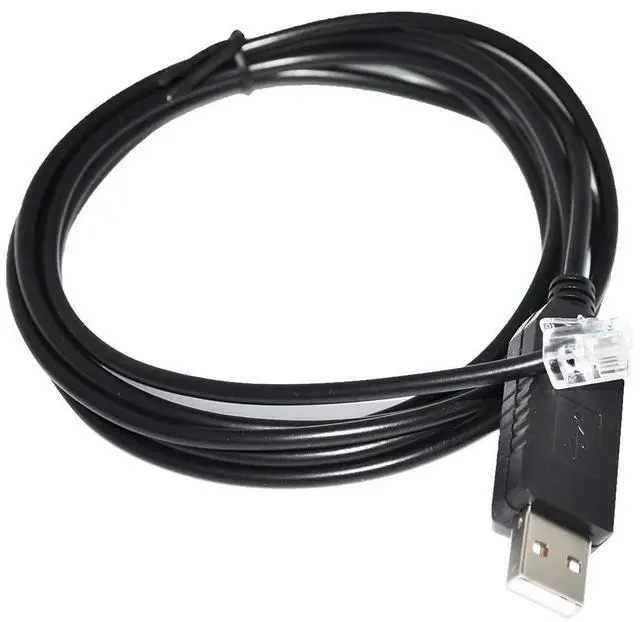 Alt view image 2 of 6 - FTDI FT232RL USB TO RJ9 4P4C PLUG RS232 SERIAL COMMUNICATION DEBUG CABLE FOR SERVOTRONIX CDHD SERVO BH86 006 007 008 4D5 C7 PORT 
5M Length
