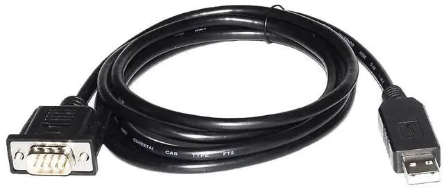 Main image of PROLIFIC PL2303GT CHIP USB TO DB9 FEMALE/MALE ADAPTER USB TO RS232 RS-232C SERIAL CONVERTER STANDARD PINOUT AND NULL MODEM CABLE (DB9 FEM LengthALE PINOUT 1)
305M Length(5M Length)