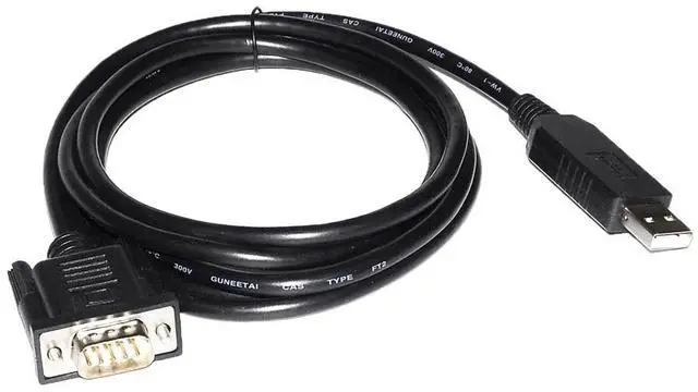 Alt view image 2 of 6 - FTDI FT232RL USB TO D-SUB DB9 9P MALE ADAPTER RS232 CONVERTER SERIAL COMMUNICATION CABLE FOR SRS STANFORD SIM900 MAINFRAME TO PC 
3M Length