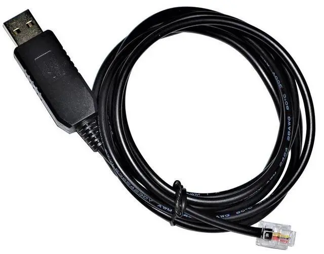 Alt view image 2 of 6 - INDUSTRIAL FTDI FT232RL USB TO RJ11 RJ12 6P4C ADAPTER RS485 CONVERTER COMMUNICATION CABLE FOR DELTA VFD ALL SERIES CONNECT TO PC 0.8M Length(1.8M Length)