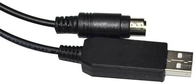 Alt view image 4 of 6 - FTDI FT232RL USB TO MINI DIN 5PIN MD5 CONVERTER PLC PROGRAMMING CABLE FOR PC TO MATSUSHITA GT11 TOUCH SCREEN PLC CONTROL KABLE 
(1.8M Length)