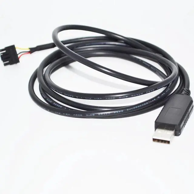 Alt view image 2 of 6 - FTDI FT232RL USB RS232 TO 1X5PIN 3.0MM PITCH MOLEX COMMUNICATION CABLE WITH FEMALE HOUSING P/N: 0436450500 Terminal: 0430300007 
3M Length