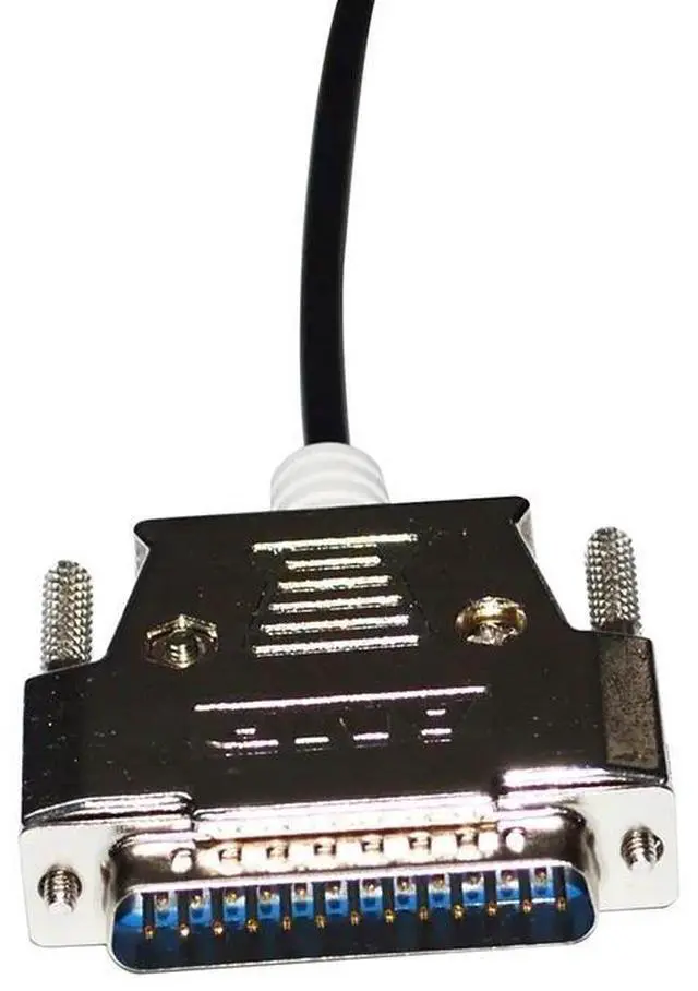 Alt view image 5 of 5 - RS232 D-SUB 25 PIN MALE TO DB25 MALE ADAPTER MITSUBISHI FX2/A SERIES PLC TO A970G0T TOUCHSCREEN AC30R4-25P COMMUNICATION CABLE 5M Length