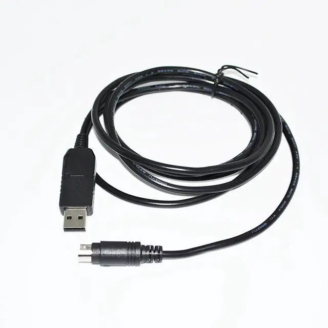 Alt view image 2 of 5 - FTDI FT232RL USB RS232 TO MINI DIN 8P MD8P MALE ADAPTER CONVERTER PLC PROGRAMMING CABLE (FT232RL)
3M Length