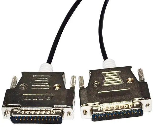 Alt view image 4 of 5 - RS232 D-SUB 25 PIN MALE TO DB25 MALE ADAPTER MITSUBISHI FX2/A SERIES PLC TO A970G0T TOUCHSCREEN AC30R4-25P COMMUNICATION CABLE 5M Length