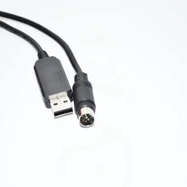 Alt view image 4 of 5 - FTDI FT232RL USB RS232 TO MINI DIN 8P MD8P MALE ADAPTER CONVERTER PLC PROGRAMMING CABLE (FT232RL)
3M Length