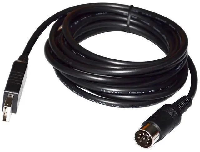 Alt view image 2 of 6 - FTDI FT232RL USB TO DIN 8 PIN MALE CONNECTOR RS232 CONVERTER SERIAL PARAMETER COMMUNICATION CABLE FOR TOPCON REFRACTOMETER TO PC 
5M Length