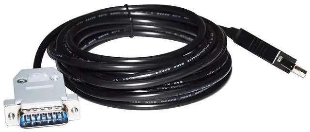 Alt view image 3 of 6 - FTDI FT232RL USB TO D-SUB 15 PIN DB15 MALE ADAPTER RS232 SERIAL COMMUNICATION CABLE FOR YOKOGAWA SERVO DRIVER DRVGIII LINK TO PC 
5M Length