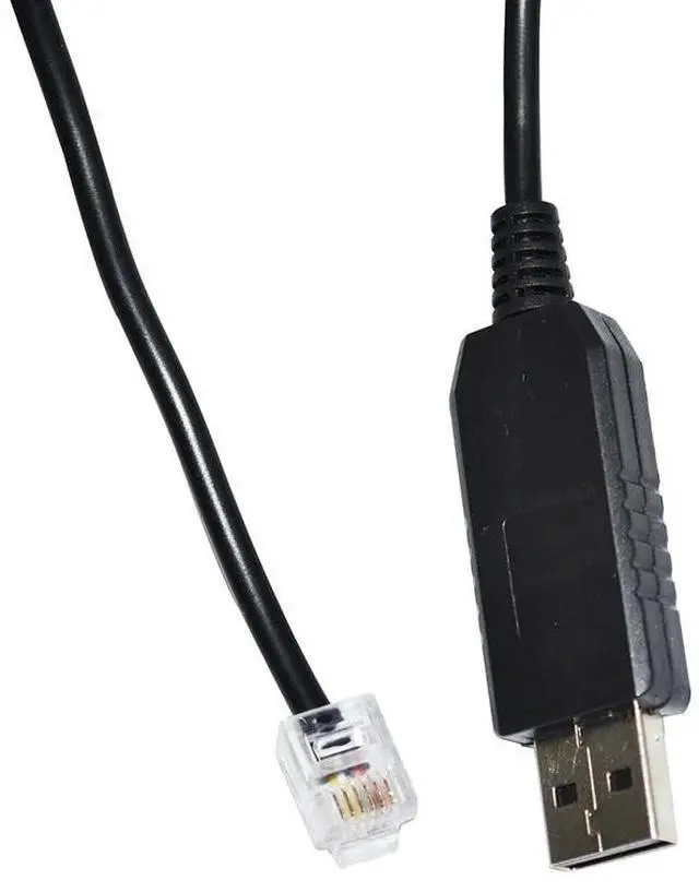 Alt view image 4 of 6 - FTDI FT232RL USB TO RS485 RJ11 RJ12 PLUG ADAPTER SERIAL COMMUNICATION CABLE FOR TSINO-DYNATRON COOLDRIVE CR/RC/R SERIES SERVO 
0.8M Length(1.8M Length)