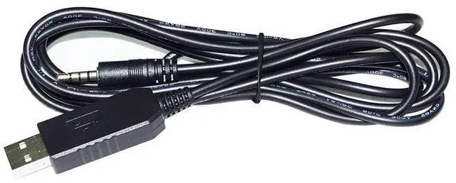 Alt view image 2 of 6 - INDUSTRIAL FTDI FT232RL CHIP USB TO UART TTL-232R-3V3 TRRS 4 WAY 3.5MM JACK CONNECTOR USB FTDI INTERFACE OASIS PROGRAMMING CABLE 
0.8M Length(1.8M Length)