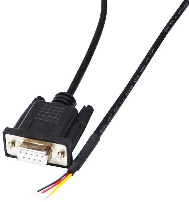Alt view image 4 of 6 - D-SUB 9-PIN 9-HOLE DB9 MALE AND FEMALE SINGLE-HEAD RS232 COM PORT SERIAL EXTENSION CABLE RS232 PROGRAMMING COMMUNICATION CABLE (DB9 FEM LengthALE)
2M Length(2M Length)