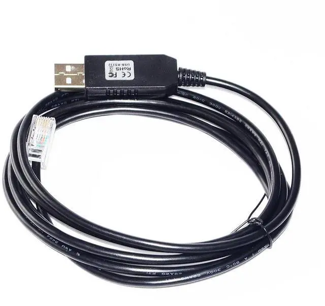 Alt view image 3 of 6 - FTDI FT232RL CHIP USB TO RJ12 PLUG RS232 SERIAL CONTROL CABLE FOR OPTEC FOCUSLYNX DUAL-FOCUS CONTROLLER TO PC I/O #17695 KABLE (RJ12 TO DB-9)
5M Length