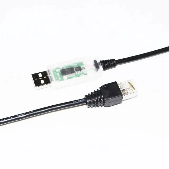Alt view image 3 of 6 - FTDI FT232RL USB TO RJ45 PLUG RS232/RS485 CONVERTER SERIAL COMMUNICATION CABLE FOR FATEK UNICON USDA3 USDA5 SERVO DRIVE TO PC (RS485 FOR USDA3)
3M Length(3M Length)