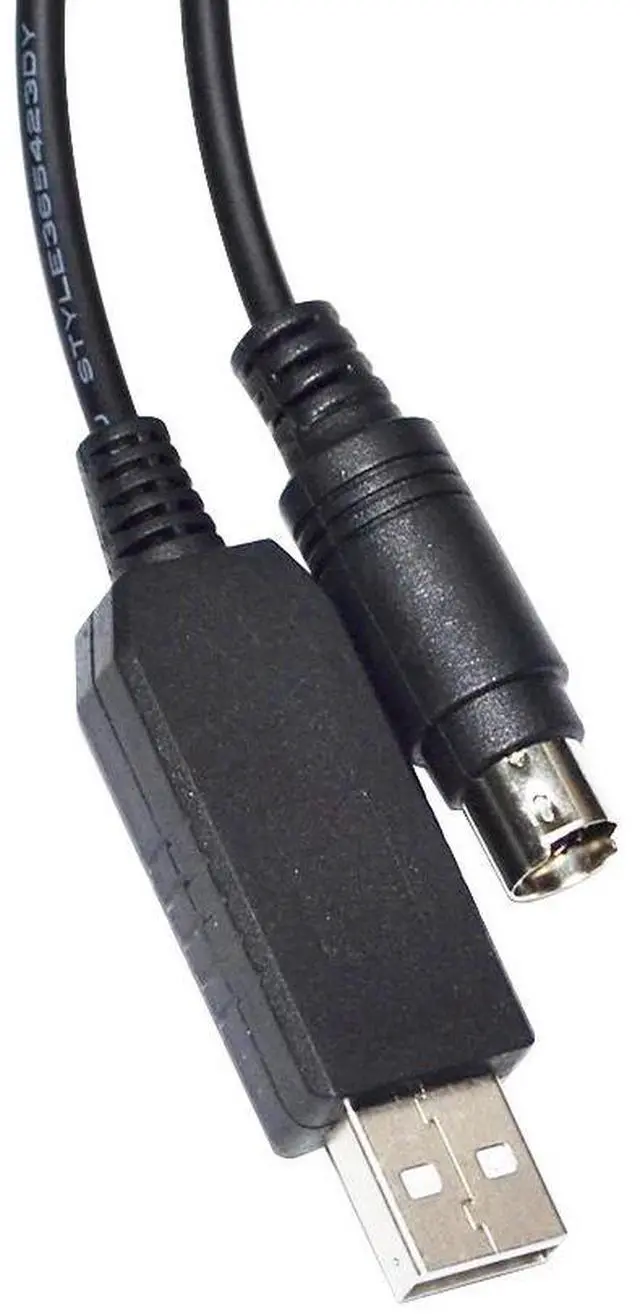 Alt view image 5 of 6 - GENUINE FTDI FT232RL CHIP USB TO MINI DIN 4 PIN MD4 ADAPTER RS232 CONVERTER SERIAL COMMUNICATION CABLE FOR FATEK PLC LINK TO PC (DB9-M LengthINI DIN)
3M Length