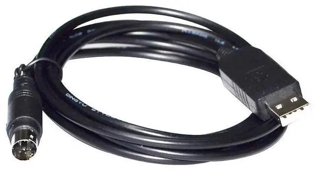 Alt view image 3 of 6 - GENUINE FTDI FT232RL CHIP USB TO MINI DIN 4 PIN MD4 ADAPTER RS232 CONVERTER SERIAL COMMUNICATION CABLE FOR FATEK PLC LINK TO PC (DB9-M LengthINI DIN)
3M Length