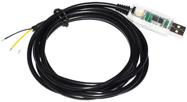 Main image of INDUSTRIAL FTDI FT232RL CHIP USB TO RS485 3PIN 3 CORE WE CONVERTER SERIAL COMMUNICATION CABLE COMPATIBLE USB-RS485-WE-1800-BT (Black USB Case)
0.8M Length(1.8M Length)