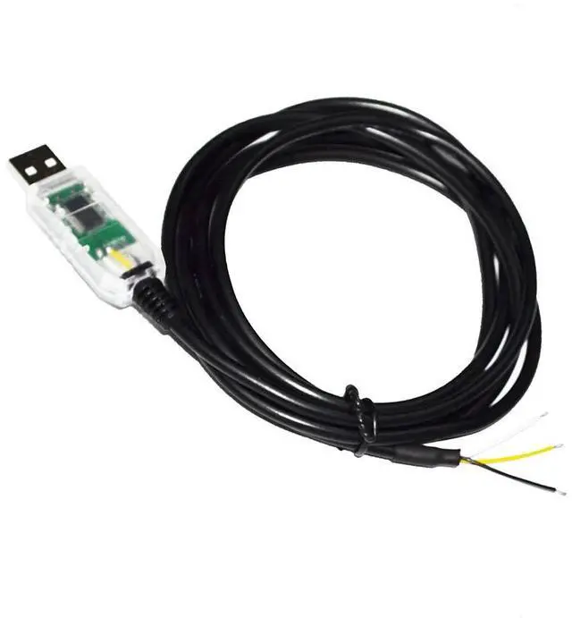 Alt view image 3 of 6 - INDUSTRIAL FTDI FT232RL CHIP USB TO RS485 3PIN 3 CORE WE CONVERTER SERIAL COMMUNICATION CABLE COMPATIBLE USB-RS485-WE-1800-BT (Black USB Case)
0.8M Length(1.8M Length)