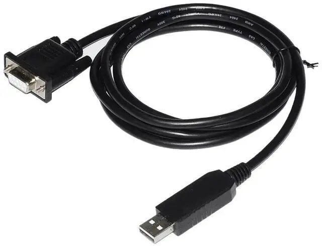 Alt view image 3 of 6 - FTDI FT232RL USB TO D-SUB DB9 9P FEMALE ADAPTER RS232 SERIAL COMMUNICATION CABLE FOR LOCOMARINE NMEA0183 TO ETHERNET CONVERTER 
3M Length