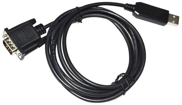 Main image of FTDI FT232RL CHIP USB TO D-SUB 9-PIN DB9 MALE RS232 CONVERTER CPU FIRMWARE UPGRADE CABLE FOR GE FANUC VERSAMAX PLC AT-STYLE PORT 
3M Length