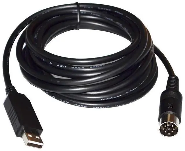 Alt view image 2 of 6 - FTDI FT232RL USB RS232 TO 8 PIN DIN ADAPTER CONVERTER SERIAL COMMUNICATION CABLE FOR ADMESY SPECTROMETER STEROPES LED SERIES 
(1.8M Length)