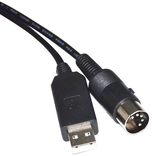 Alt view image 4 of 6 - FTDI FT232RL USB TO DIN 5PIN MALE ADAPTER RS232 SERIAL COMMUNICATION CABLE FOR HUAZHI HZF/PTF/DTF/HZT/PTT/DTT SERIES SCALE TO PC 
3M Length