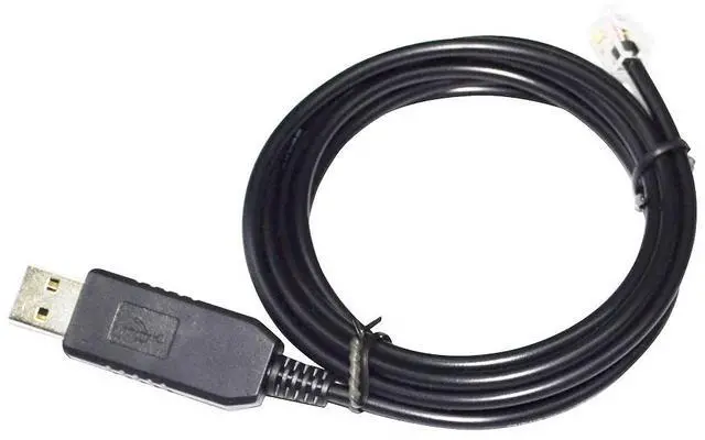 Main image of ORIGIN FT232RL CHIP USB TO RJ9 4P4C ADAPTER RS485 CONVERTER SERIAL COMMUNICATION CABLE FOR LUST LTI SMC1 PLC CONTROL TO PC HOST 
0.8M Length(1.8M Length)