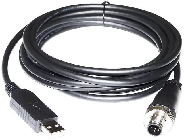 Main image of FTDI FT232RL CHIP USB TO M12 5PIN MALE RS232 CONVERTER SERIAL COMMUNICATION CONSOLE DEBUG CABLE FOR RUIJIE H3C SWITCH SERIES 
5M Length