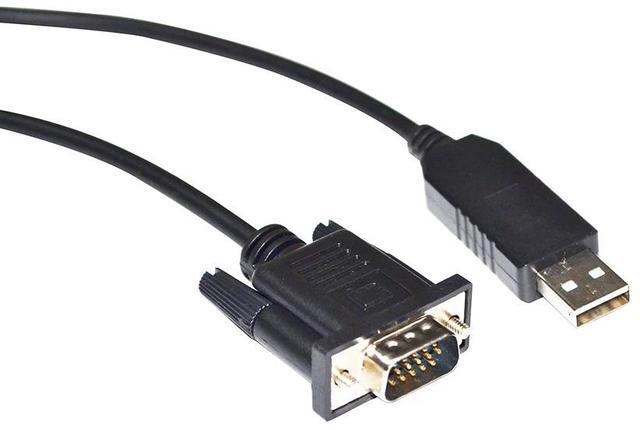 Alt view image 5 of 6 - FTDI FT232RL USB TO VGA 15-PIN MALE ADAPTER RS422 SERIAL COMMUNICATION CABLE FOR GJSK GJS3 SERIES SERVO DRIVER CN1 PORT TO PC 
5M Length