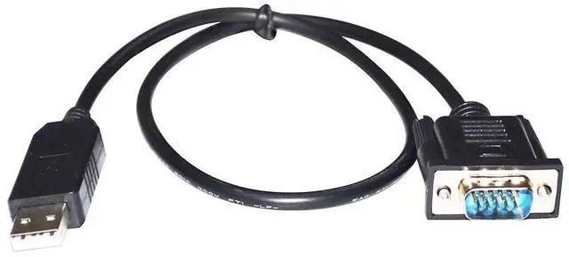 Main image of FTDI FT232RL USB TO VGA 15-PIN MALE ADAPTER RS485 SERIAL PROGRAM COMMUNICATION CABLE FOR DELTA DVP SERIE MOTION CONTROLLER TO PC 
0.8M Length(1.8M Length)