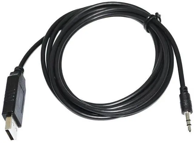 Alt view image 2 of 6 - FTDI FT232RL USB RS232 TO TRS 3P 2.5MM STEREO AUDIO JACK AJ PLUG PROGRAMMING CABLE COMPATIBLE WITH FT232R USB-RS232-AJ (T-TXD R-RXD S-GND)
0.3M Length(3.6M Length)