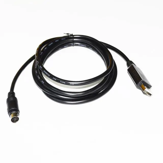 Alt view image 5 of 6 - FTDI USB TO MINI DIN 6P MD6 CONNECTOR TTL SERIAL CABLE FOR YAESU FT-757GXII FT-840 FT-890 FT-900 CAT-890 PROGRAMMING KABLE TO PC 
5M Length