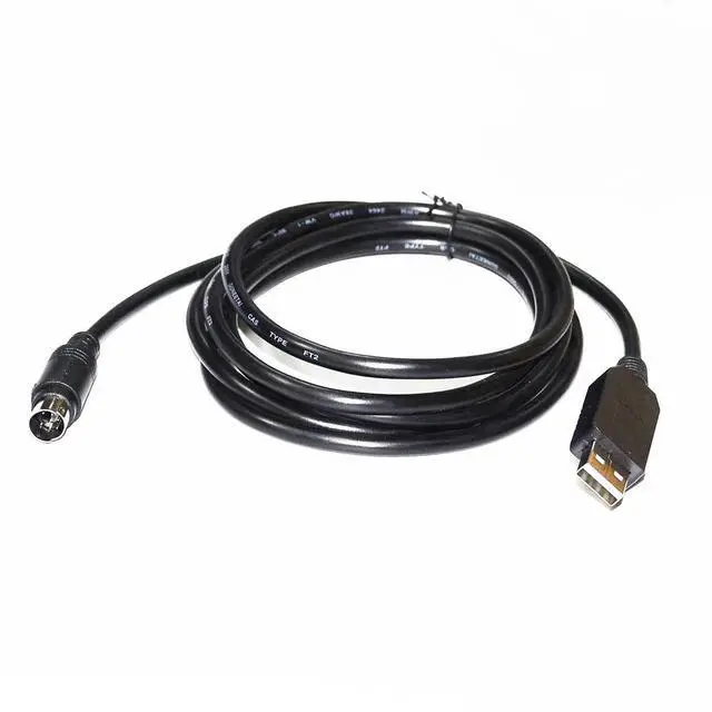 Alt view image 3 of 6 - FTDI USB TO MINI DIN 6P MD6 CONNECTOR TTL SERIAL CABLE FOR YAESU FT-757GXII FT-840 FT-890 FT-900 CAT-890 PROGRAMMING KABLE TO PC 
5M Length
