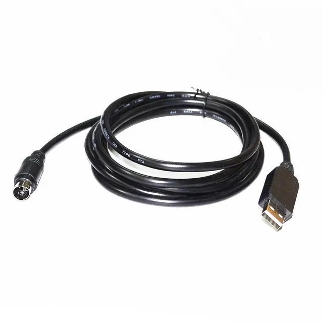 Alt view image 4 of 6 - FTDI USB TO MINI DIN 6P MD6 CONNECTOR TTL SERIAL CABLE FOR YAESU FT-757GXII FT-840 FT-890 FT-900 CAT-890 PROGRAMMING KABLE TO PC 
5M Length